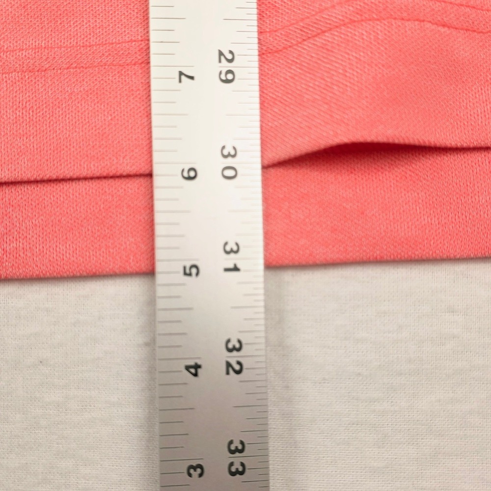 FootJoy Polo Shirt Mens Large Coral Pink‎ Pelican Logo Lisle Short Sleeve Golf - Picture 8 of 9